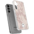 Taupe Tie Dye Galaxy S24 Plus Clear Case